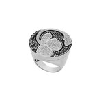 Nouvelle Bague Petali 18k White Gold Diamond Ring // Ring Size: 7.5