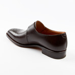Meda Dress Shoe // Dark Brown (US: 8.5)