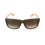 Men's SF686S Sunglasses // Khaki Gradient