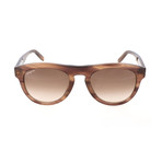 Men's SF828S Sunglasses // Striped Brown
