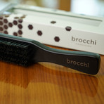 Boar Bristle Polishing Paddle Brush