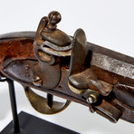 Early American Flintlock Pistol // Early 1800's