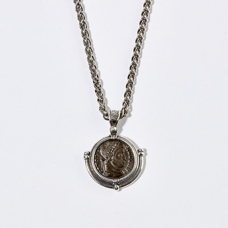 Roman Constantine The Great Coin Necklace // Circa 324 AD