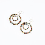 Egyptian Bead Earrings // 1570-535 BC Beads