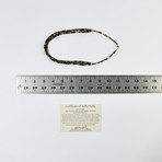 Ancient Egypt, 1570-535 BC // Faience Bead Necklace