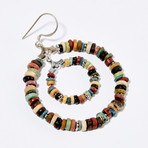 Egyptian Bead Earrings // 1570-535 BC Beads