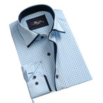 Reversible Cuff Button-Down Shirt II // Light Blue (XL)
