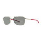 Costa Del Mar // Palapa AP83 OGGLP Polarized Sunglasses // Palladium + Red + Gray