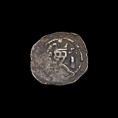 Black Plague // Silver coin, c. 1330-1340 AD