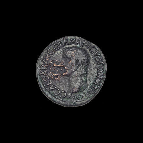 Ancient Rome. Caligula, 37-41 AD // “Damnatio Memoriae” Coin