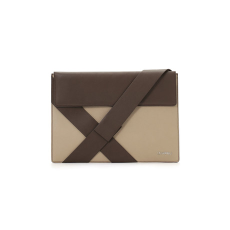 Laptop + Tablet Case // Brown + Taupe