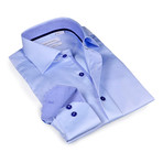 Button-Up Shirt // Light Blue (M)