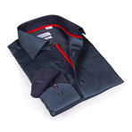 Cruz Button-Up Shirt // Solid Charcoal (L)