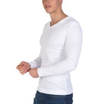 Korbin Long Sleeve T-Shirt // White (M)