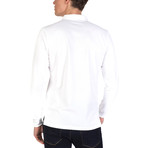 Yahir Long Sleeve Polo Shirt // White (2XL)