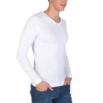 Korbin Long Sleeve T-Shirt // White (S)