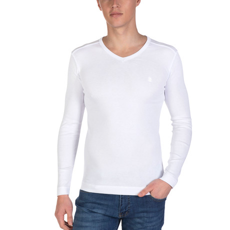 Korbin Long Sleeve T-Shirt // White (S)