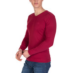 Ramon Long Sleeve T-Shirt // Bordeaux (2XL)