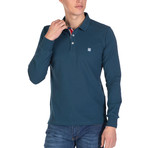 Jadiel Long Sleeve Polo Shirt // Oil (XL)