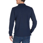 Colton Long Sleeve Polo Shirt // Navy (2XL)