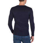 Garrett Long Sleeve T-Shirt // Navy (XL)