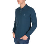 Jadiel Long Sleeve Polo Shirt // Oil (L)