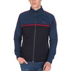 Sterling Full-Zip Sweatshirt // Navy + Indigo (XL)