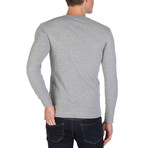 Leon Long Sleeve T-Shirt // Gray Melange (XL)