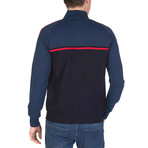 Sterling Full-Zip Sweatshirt // Navy + Indigo (M)