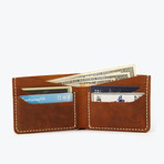 Bi-Fold Wallet // Antique Brown