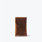 Micro Wallet // Antique Brown