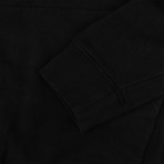 Unravel Project // Brushed Hooded Sweatshirt // Black (XXS)