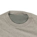 Unravel Project // Drawstring Long Sleeve T-Shirt // Gray (S)