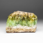 Green Calcite Crystal Cluster // V2