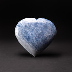 Large // Blue Calcite Heart