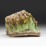 Green Calcite Crystal Cluster // V1