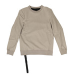 Unravel Project // Crew-Neck Sweater // Taupe (XXS)