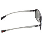 Finlay Polarized Sunglasses // Titanium (Black Frame + Black Lens)