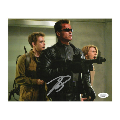 Autographed Photo // Terminator "John Connor" // Nick Stahl