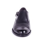 Bacor Leather Monkstrap // Black (Euro: 46)