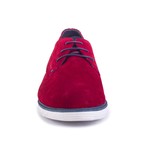 Sexto Suede Derby // Red + Blue (Euro: 39)