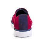 Sexto Suede Derby // Red + Blue (Euro: 40)