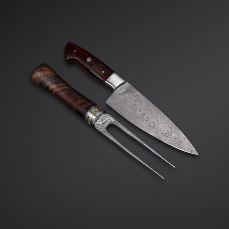 Carving Knife + Fork