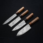 Japanese Style Pro Knives // Set Of 4