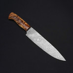 Drawn Olive Wood Chef Knife