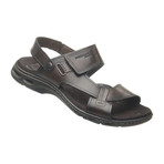 Lincoln Strap Sandals // Brown (US: 10.5)