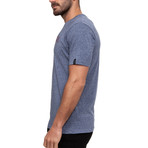 Micro Tee // Navy Marl (Small)