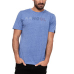 Micro Tee // Blue Marl (Small)