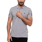 Breese Polo // Light Gray Marl (Small)