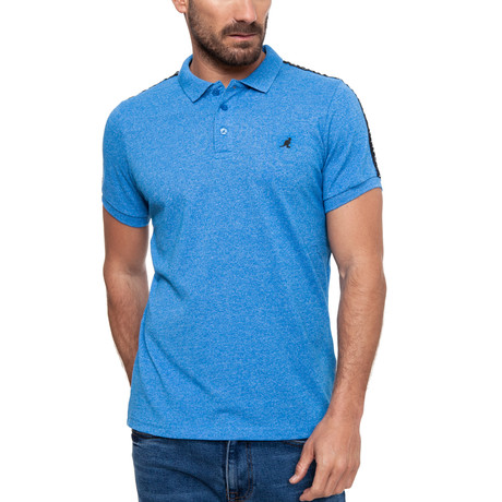 Breese Polo // Blue Marl (Small)